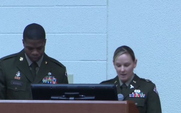 Retirement Ceremony for COL Mike Whiddon