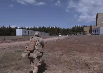 GoPro B-Roll: 173rd Airborne Brigade conducts urban operations training at Justified Accord 2025 in Kenya
