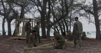U.S. Marines with MWSS-272 undertake construction projects in the Bahamas