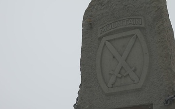 10th Mountain Division (LI) Soldiers Honor those who Climbed Before Us