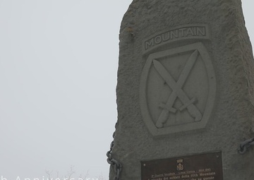 10th Mountain Division (LI) Soldiers Honor those who Climbed Before Us