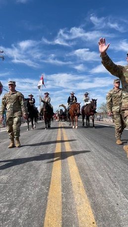 B Troop 4th U.S Cavalry (Memorial) in Tucson Rodeo Parade  100th anniversary
