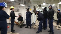 USS Iwo Jima Conducts Sea and Anchor Evolution
