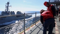Fueling at Sea USS Iwo Jima (LHD 7)