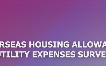 Overseas Housing Allowance Utility Expenses Survey