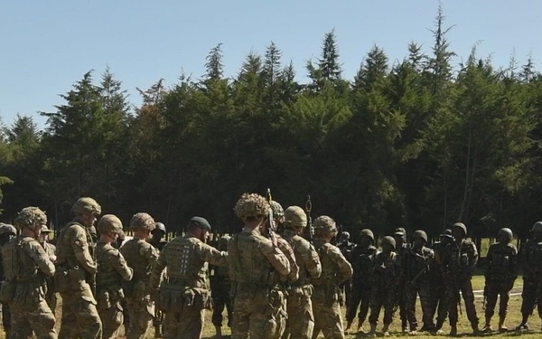 UK led urban operations training for multinational units