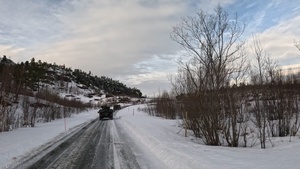 41st Field Artillery Brigade begins operations during Joint Viking 25 in Norway