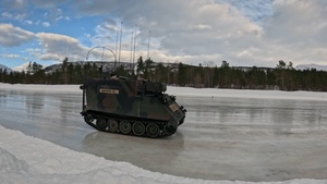 41st Field Artillery Brigade conducts arctic drivers training during Joint Viking 25 in Norway