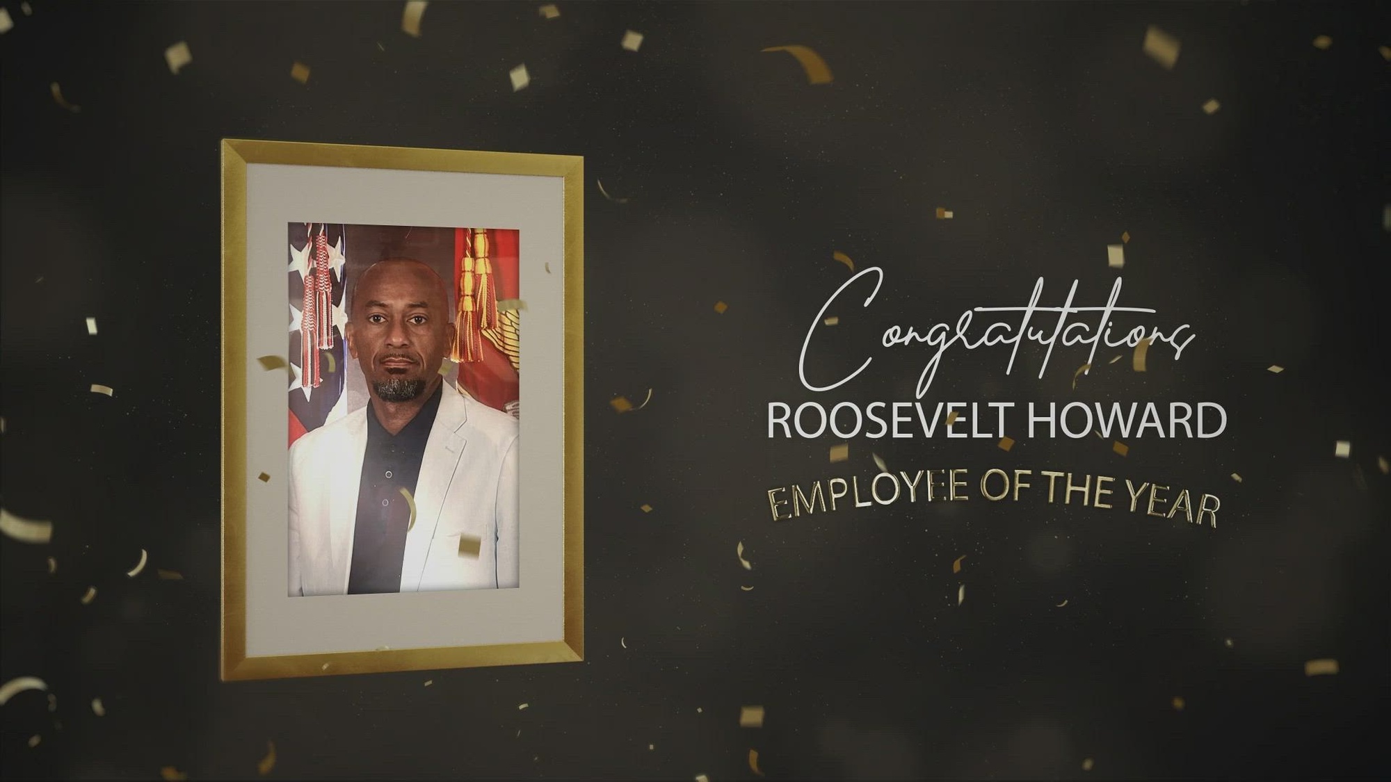 Roosevelt Howard is the 2024 Marine Corps Logistics Base Albany Employee of the Year.