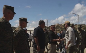 Secretary of Defense Visits Naval Station Guantanamo Bay