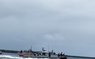 B-roll U.S. Coast Guard conducts interoperability exercise with U.S. Navy in Guam