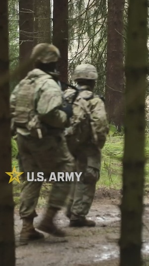 2nd Cavalry Regiment Soldiers conduct situational training exercise