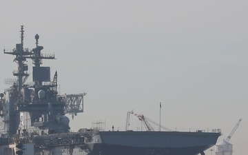 USS KEARSARGE RETURNS TO NAVAL STATION NORFOLK