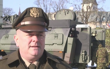 A Roll; U.S. Armed Forces March in Estonia's Independence Day Parade