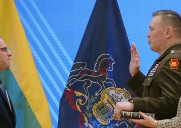Maj. Gen. John Pippy oath of office