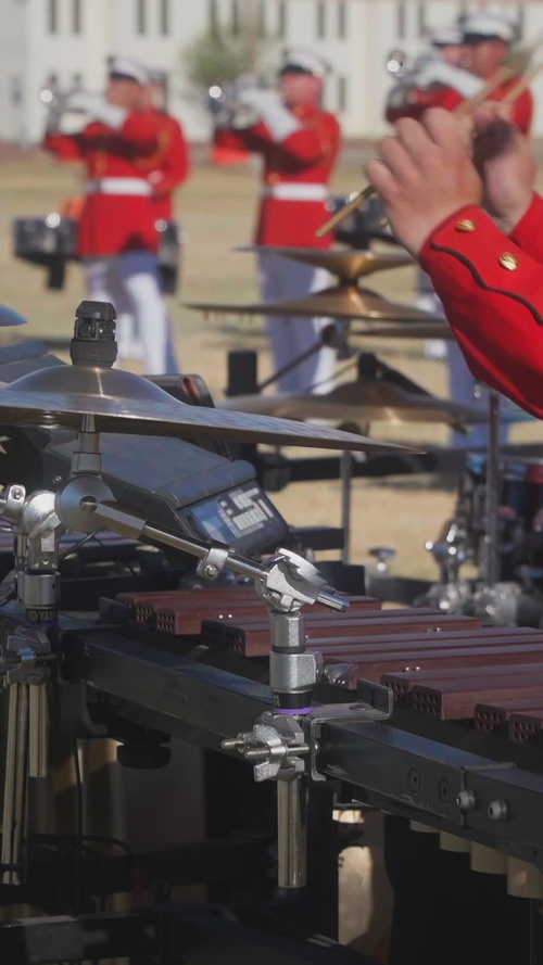 Battle Colors Detachment Performs at MCAS Yuma