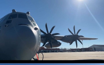 Training with eight-bladed C130H