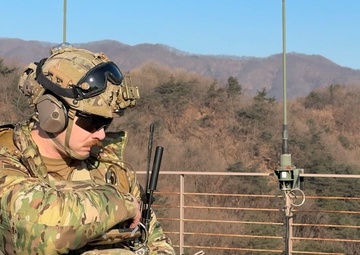 CALFEX 2025 - 5th Air Support Operations Squadron AH - 64 Apache live fire