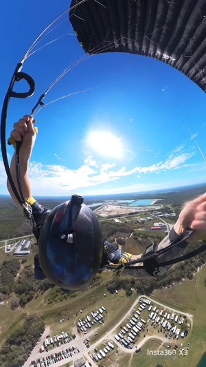 Army Golden Knights compete in canopy piloting competition