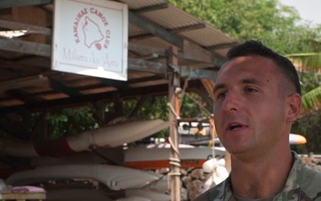 25th Combat Aviation Brigade Soldiers Volunteer At The Kawaihae Canoe Club