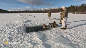 MLRS battalion conducts Arctic water survival training with Norwegian Army