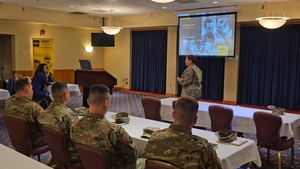 Fort McCoy Garrison commander speaks during 2025 Army Emergency Relief Campaign Breakfast, Part 2