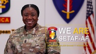 We Are SETAF-AF: Sergeant Major Shanett Robinson