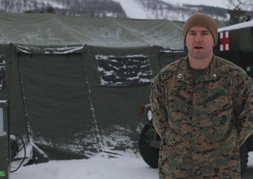 Exercise Joint Viking 25: LT. Matthew Oehler, Combat Logistics Battalion 2, Medical Reindeer (Interview)