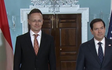 Secretary of State, Marco A.Rubio meets with Hungarian Foreign Minister Péter Szijjártó