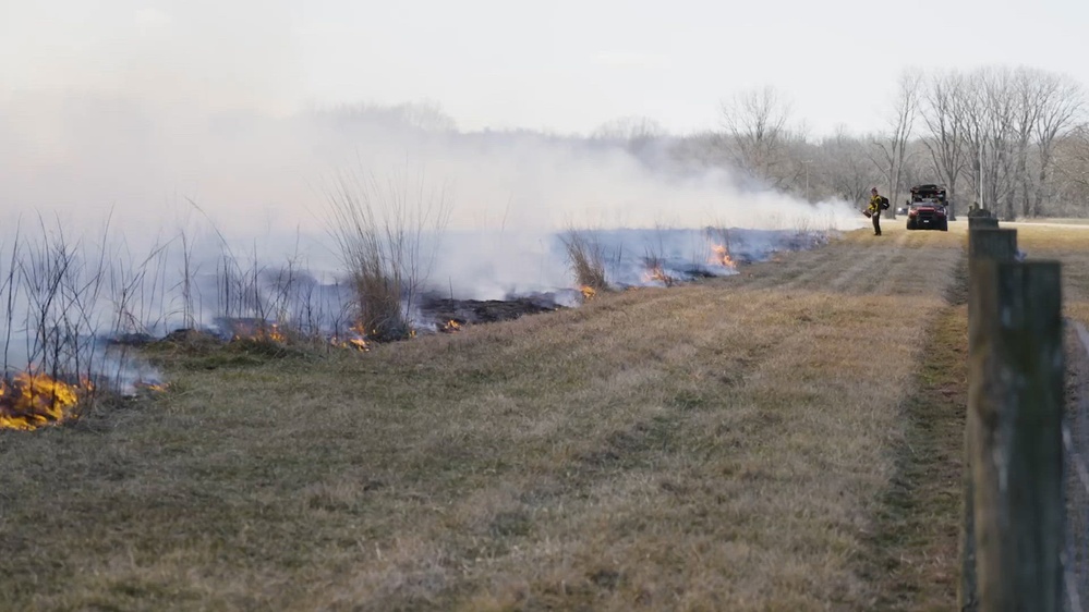 Dvids Video Huffman Prairie Prescribed Burn At Wright Patterson Air