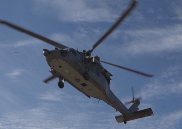 HSC-26 MH-60S conducts hoisting operations onboard Naval Weapons Station Yorktown