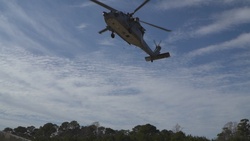HSC-26 MH-60S conducts hoisting operations onboard Naval Weapons Station Yorktown