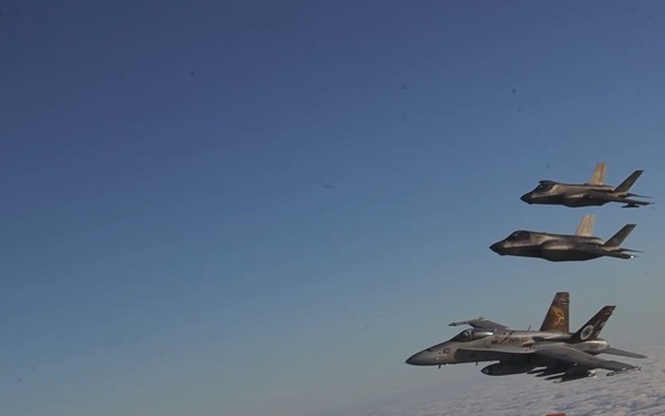 Project Legacy: Marine Aircraft Group 11 formation flight