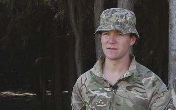 BROLL Interview: British Army Soldier details benefits of US, Kenya, UK training at Justified Accord