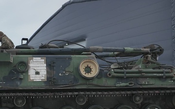 MLRS battalion maintenance crew conducts recovery operations during exercise in Norway