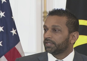 U.S. Hostage and Wrongful Detainee Flag Raising Ceremony