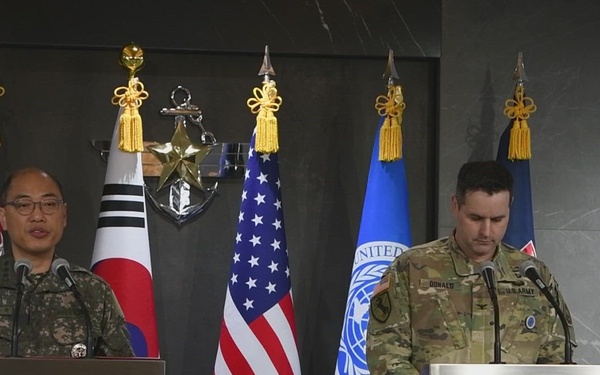 Freedom Shield Press Conference B-roll