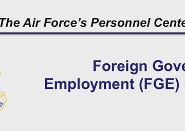 Foreign Government Employment (FGE) Brief
