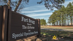 Fort Bragg - In honor of Private First Class Roland L. Bragg