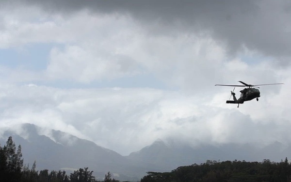 State Partnership Program Rotary Wing Key Leader Engagement in Hawai‘i