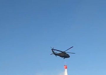 Over 80 Fire Departments Join New York National Guard in Pine Barrens Firefight
