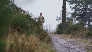 Britain's only woman Royal Navy Commando (B-ROLL)