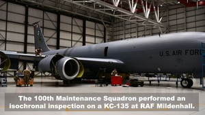 100th Maintenance Squadron isochronal inspection