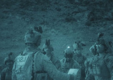 V35 conducts nighttime operations during ITX 1-25