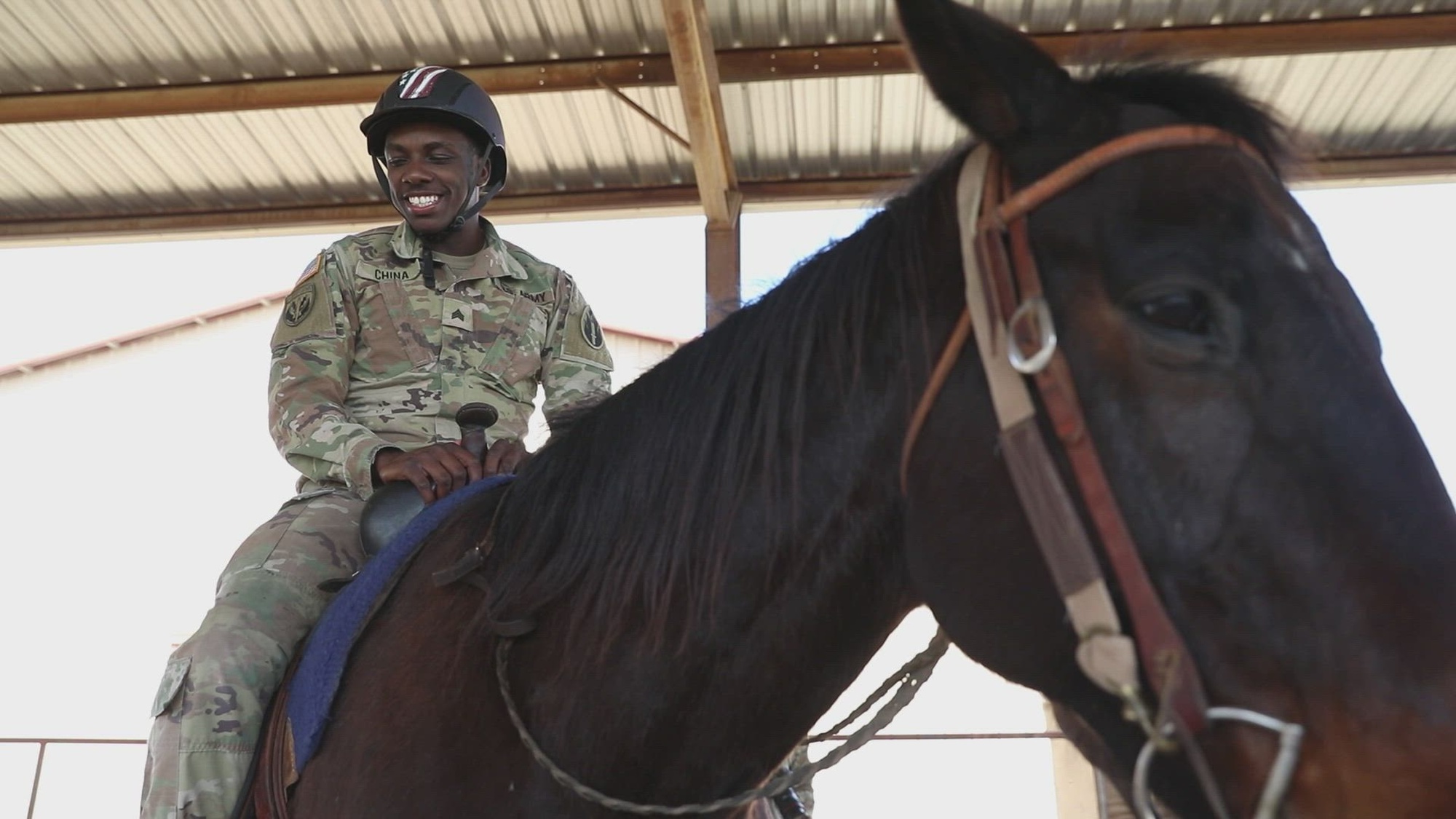 Deanne Shead, 502nd Force Support Squadron Equestrian Center Facility Manager shares the importance of the Equestrian Center at Joint Base San Antoino-Fort Sam Houston, Texas, March 7, 2025. The Equestrian Center helps build soldiers and their family&#39;s morale and welfare through horse riding therapy. (U.S. Army Reserve video by Spc. Gavin Hardy)