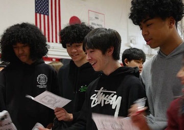 College and Career Fair Offers Zama High Schoolers Information on Post-Graduation Options