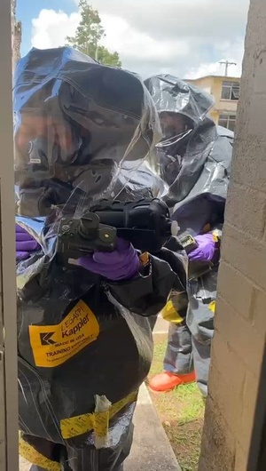 Guam Guard Conducts Clandestine Drug Lab Training