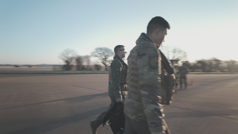 DVIDS - Video - US Air Force bombers train over Europe during Bomber ...