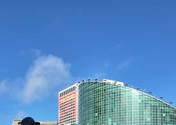 US Coast Guard K-9s Secure New Orleans Ferry Terminal