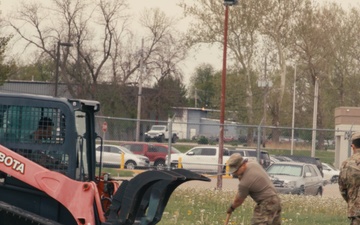 132d Civil Engineer Squadron Conducts Base Cleanup